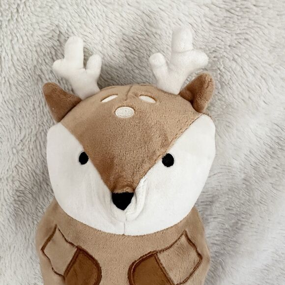 Target Pillowfort Brown Deer Mini Plush Squish 8” Stuffed Animal Toy - Picture 2 of 5